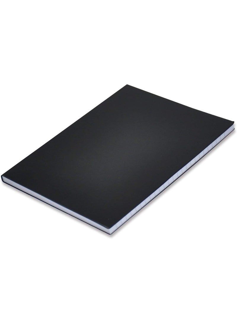 FIS PVC Cover Notebook, 9x7in, 2-Quires Black - FSNB9x72QPVCBK (5-Pieces) - Image 2